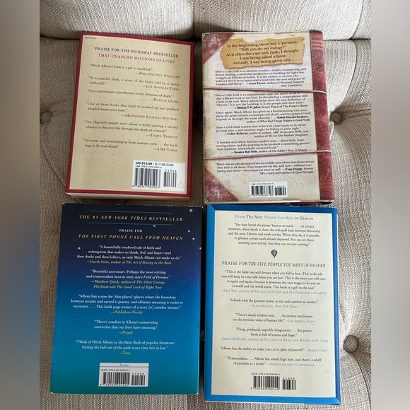 Mitch Albom Book Set - Picture 2 of 2